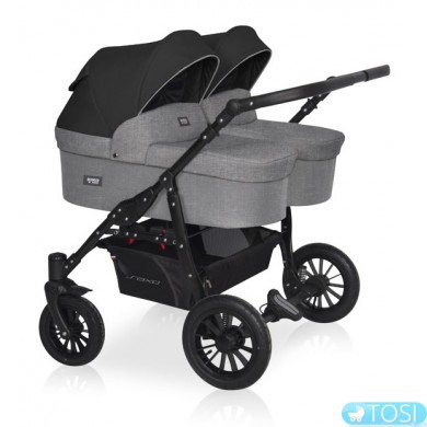 Универсальная коляска для двойни Riko Saxo